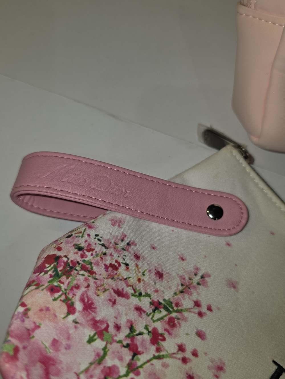 Dior Miss Dior Cosmetic Bag Lot Travel Makeup Pouch Toiletry Organizer Set of 5 - Picture 15 of 16